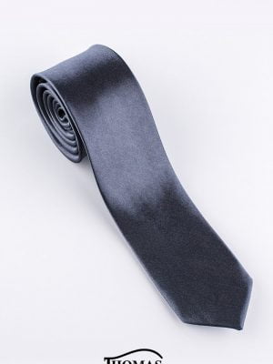 Corbata Slim - Plomo