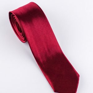 Corbata Slim - Escarlata