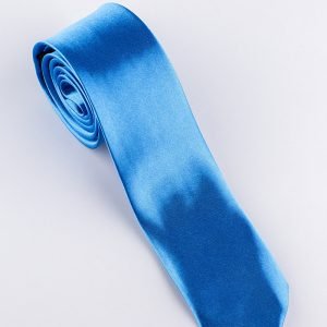 Corbata Slim - Celeste