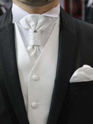 Set Gillette 3 Piezas - Blanco Lineas verticales