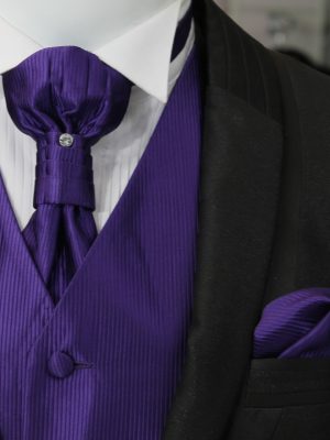 Set Gillette 3 Piezas - Púrpura con lineas