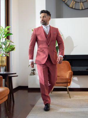 Traje Palo Rosa | Tres piezas | 9283-50