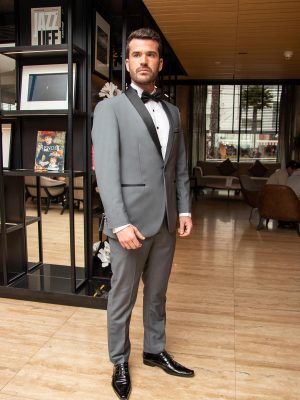 Smoking | Gris/Plomo/Grafito | Dos piezas | 168-56