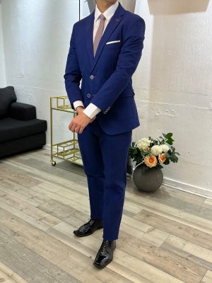 Traje azul | Corte Regular | Dos piezas | PRECIO ESPECIAL WEB (SV007)