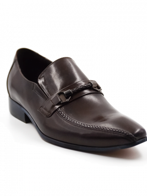 Zapato Formal | Cuero café