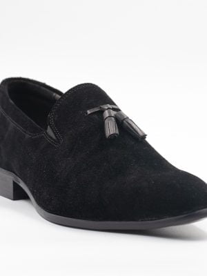 Zapato | Mocasin | Gamuza Negro | 933-12A