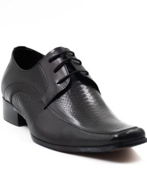 Zapato | Derby | Cuero Negro | J1032-H35