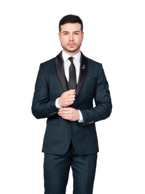 Traje Azul Petróleo | Multitraje | Con Solapa | 993-5