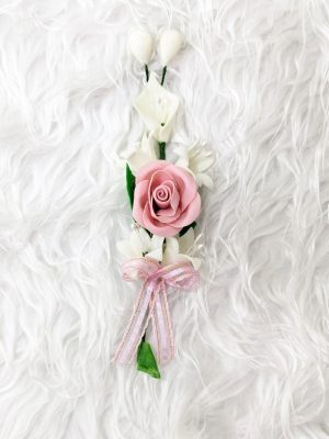 Botonier | Flor Rosa