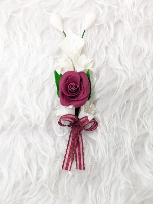 Botonier | Flor Burdeo