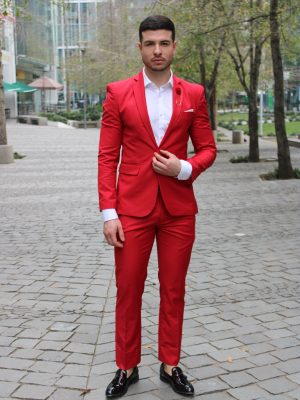 Traje Oferta | Rojo | Dos piezas |