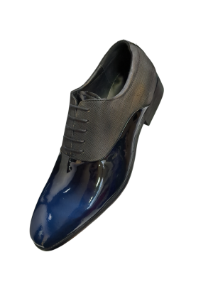 Zapato | Oxford | Charol Degradé | Textura | Punta Redonda