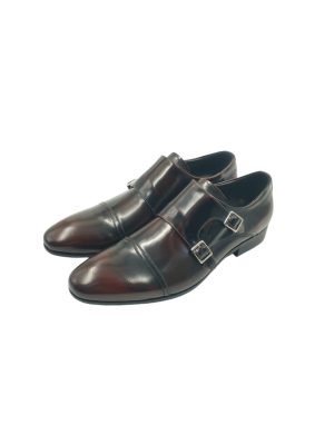 Zapato | Mocasin | Cuero Burdeo | D950-3A-WINE