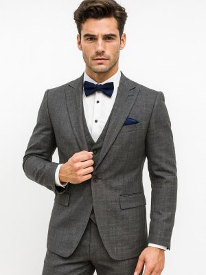 Traje Tradicional de Lana | Traje Marengo | Incluye Chaleco | 31190-596