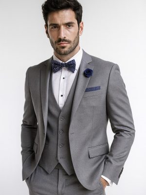 Traje Tradicional | Marengo/Plomo | Tres piezas | 1006-23