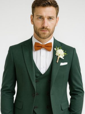 Multi-Traje Tradicional | Verde Esmeralda| Cuatro piezas | A2470-98