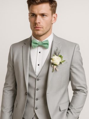 Traje Tradicional | Gris claro | Tres piezas | 686785-20