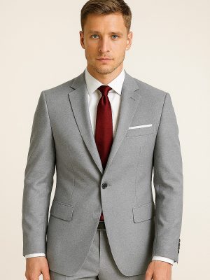 Tradicional | Gris claro | CHAQUETA Y PANTALÓN | 079-1