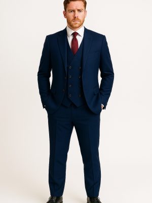 Traje Tradicional | Traje Azul Rey | Incluye Chaleco