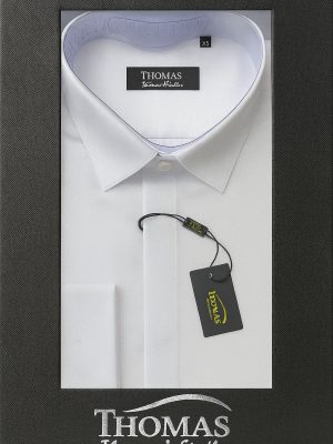 Camisa Cuello Italiano | Botón Cubierto| Corte Regular | Botón Brillante (copia)