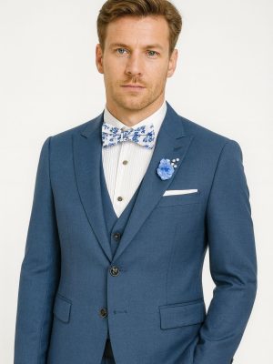 TERNO | Traje Azul Oxford