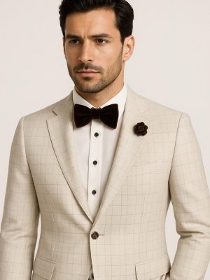 Traje Cuadrillé Tradicional | Beige | Tres piezas | 704401-4