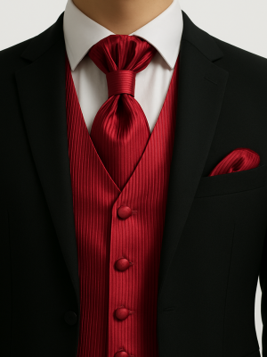 Set | Gillette | 3 Piezas | Rojo pliegues