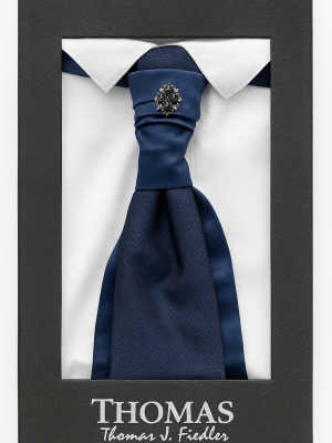 corbatín/plastron/azul