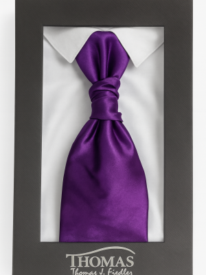 corbatín/plastron/morado