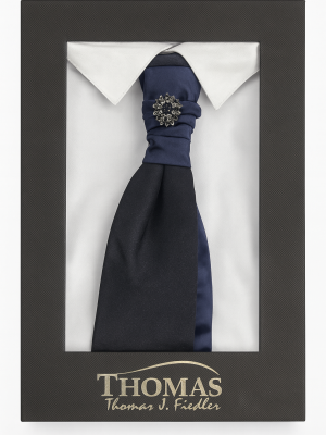 corbatín/plastron/azul