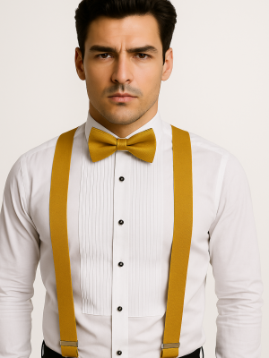 Suspensor | Gancho | Mostaza | 2 Piezas