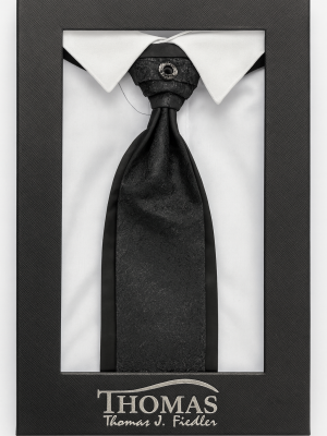 corbatín/plastron/negro diseño