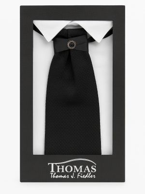 corbatín/plastron/negro