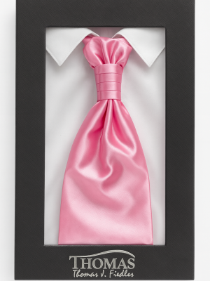 corbatín/plastron/ rosado