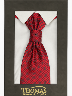 corbatín/plastron/rojo