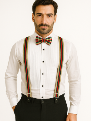 Suspensor | Botones | Multicolor | 2 Piezas