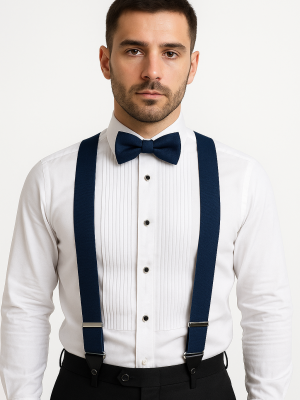 Suspensor | Botones | azul | 2 Piezas