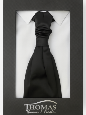 corbatín/plastron-negro