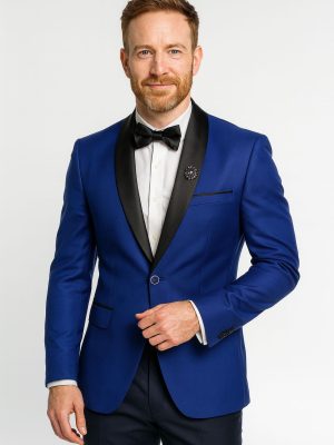 Smoking Azul Brillante (909-71A)