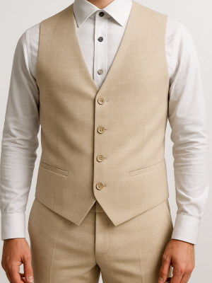 Chaleco | Gillette | 1 Pieza | Beige