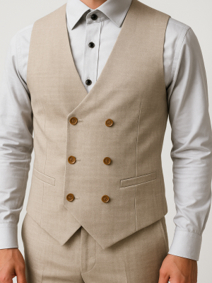 Chaleco | Gillette | 1 Pieza | Camel suave