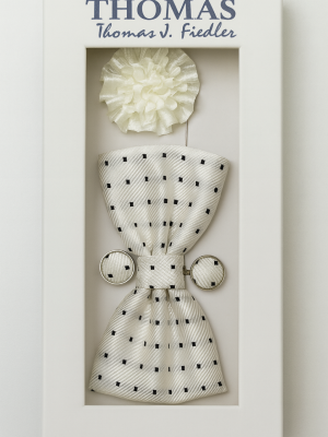 Set | Humita | 3 Piezas | Blanco puntos