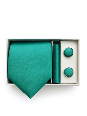 Set | Corbata | 3 Piezas | Turquesa