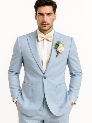 Traje tradicional | 2 Piezas | Celeste |