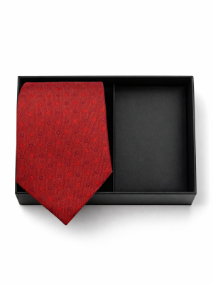 Corbata | Colección | Rojo puntos |