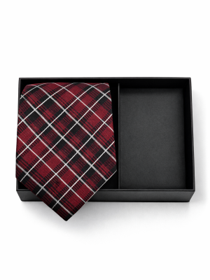 Corbata | Colección | Burdeo rayas |