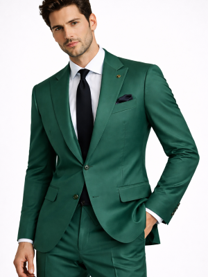 Traje | 2 piezas | verde esmeralda | S530-331