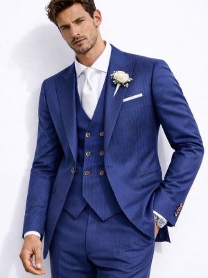 Traje | 3 Piezas | Azul | 255-24