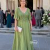 Coleccion | Vestido de fiesta | largo verde